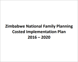 Zimbabwe National Family Planning Costed Implementation Plan 2016-2020